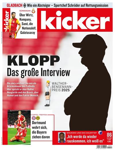 Kicker Ausgabe 2025086