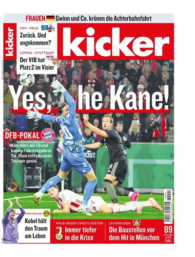 Kicker Ausgabe 2025089
