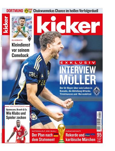 Kicker Ausgabe 2025095