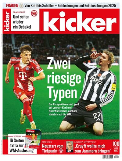 Kicker Ausgabe 2025100