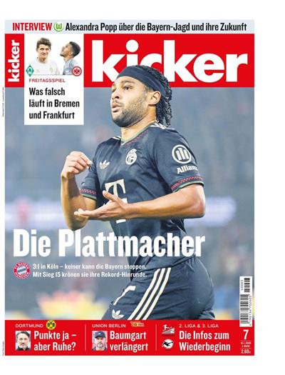 Kicker Ausgabe 2026007