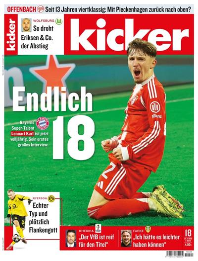 Kicker Ausgabe 2026018