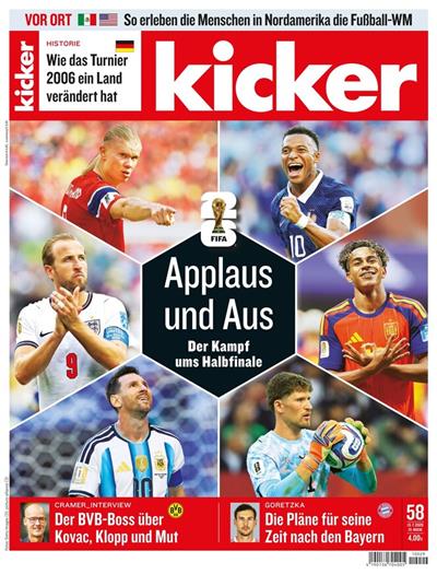 Kicker Ausgabe 2026058