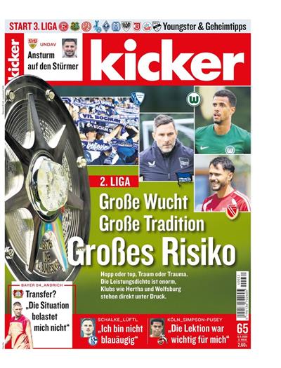 Kicker Ausgabe 2026065