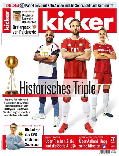 Kicker Ausgabe 2026070