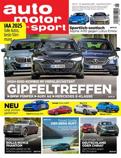 auto motor und sport Ausgabe 2025021