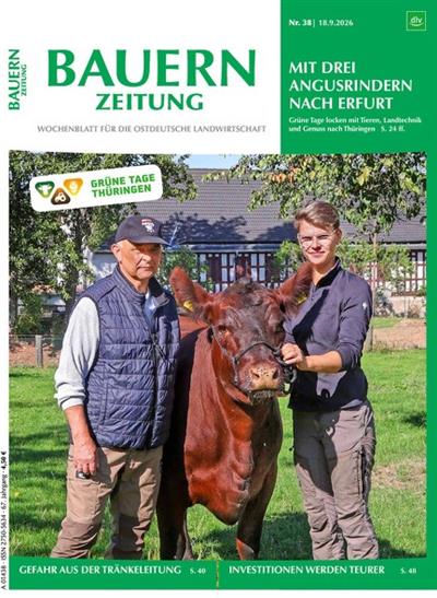 Bauernzeitung Ausgabe 2026038