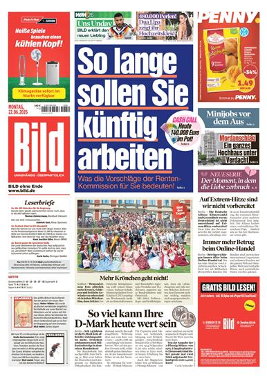 BILD Ausgabe 2026026