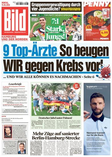 Bild Hamburg Ausgabe 2026025
