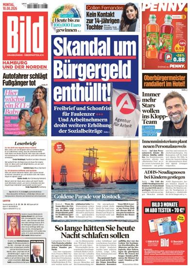 Bild Hamburg Ausgabe 2026033