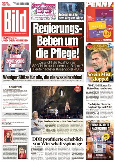 Bild Hamburg Ausgabe 2026040