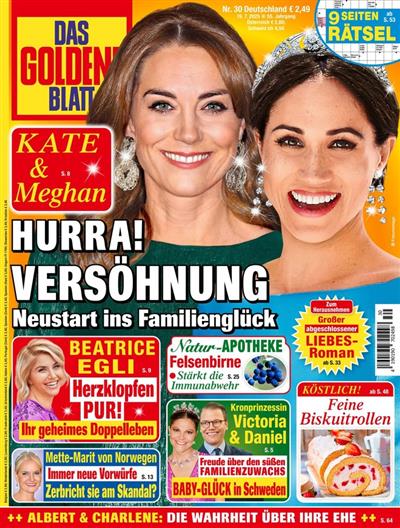 Goldene Blatt Ausgabe 2025030
