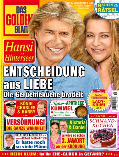 Goldene Blatt Ausgabe 2025039