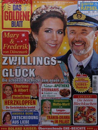 Goldene Blatt Ausgabe 2026001