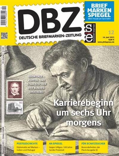 DBZ Briefmarkenzeitung Ausgabe 2025012