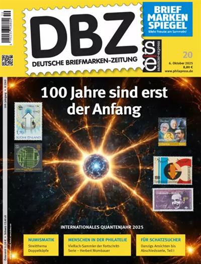 DBZ Briefmarkenzeitung Ausgabe 2025020