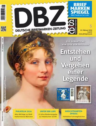 DBZ Briefmarkenzeitung Ausgabe 2026005