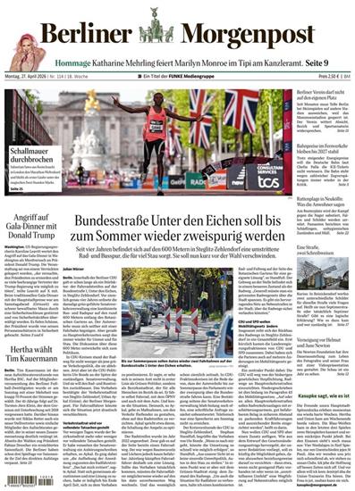 Berliner Morgenpost Ausgabe 2026018