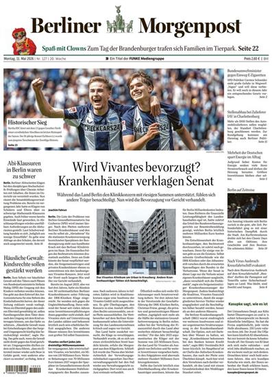 Berliner Morgenpost Ausgabe 2026020