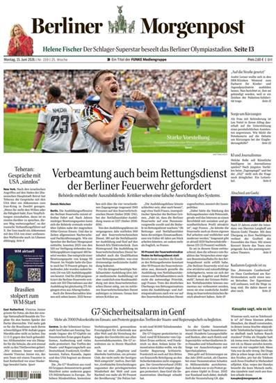 Berliner Morgenpost Ausgabe 2026025