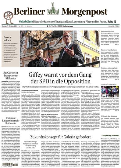 Berliner Morgenpost Ausgabe 2026041