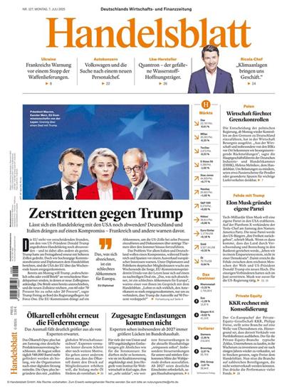 Handelsblatt Print & Digital Ausgabe 2025028