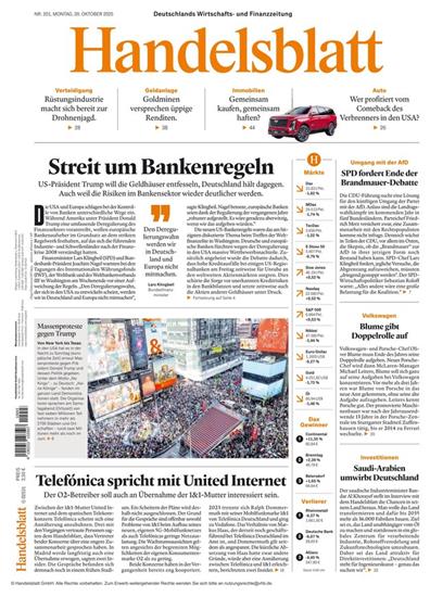 Handelsblatt Print & Digital Ausgabe 2025043