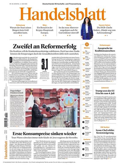 Handelsblatt Print & Digital Ausgabe 2026020