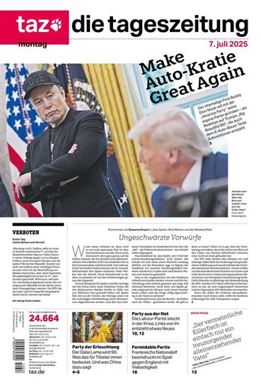 TAZ Ausgabe 2025028