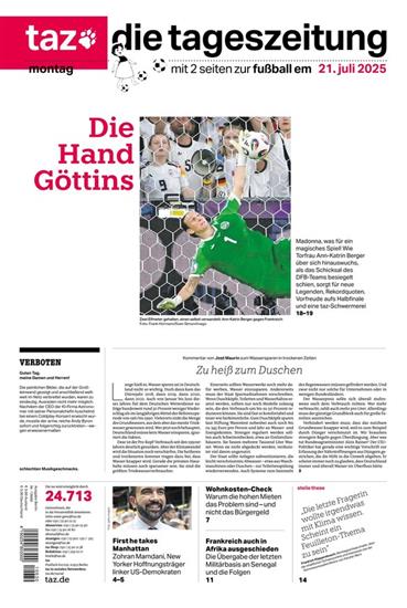 TAZ Ausgabe 2025030