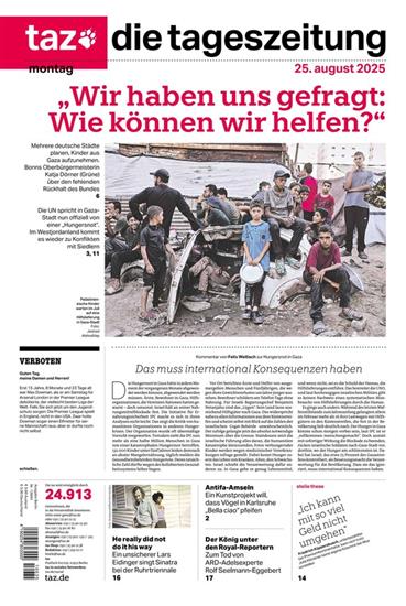 TAZ Ausgabe 2025035