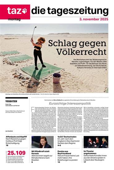 TAZ Ausgabe 2025045