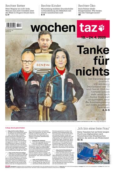 TAZ Wochentaz Print Ausgabe 2026016