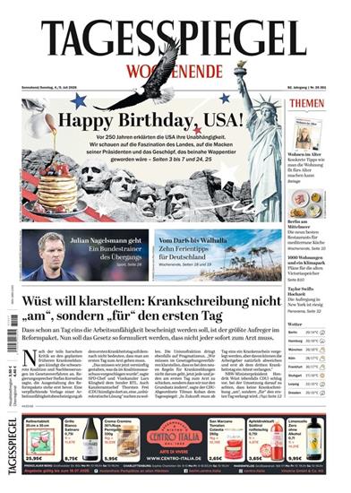 TAZ Wochentaz Print Ausgabe 2026027