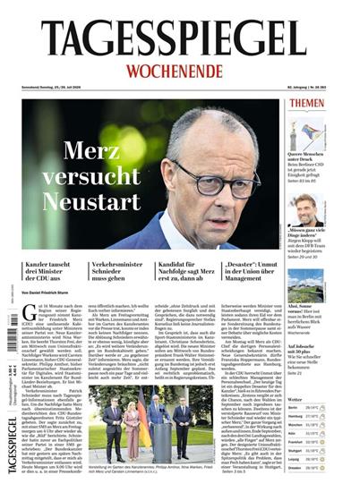 TAZ Wochentaz Print Ausgabe 2026030