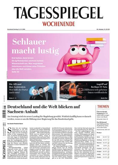 TAZ Wochentaz Print Ausgabe 2026036