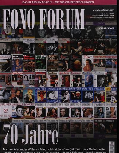 FONO FORUM Ausgabe 2026001