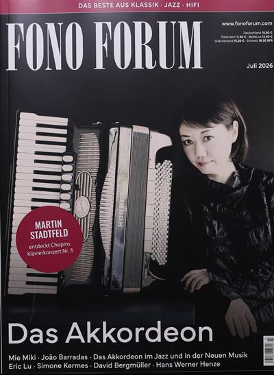 FONO FORUM Ausgabe 2026007