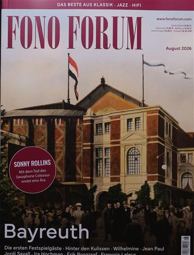 FONO FORUM Ausgabe 2026008