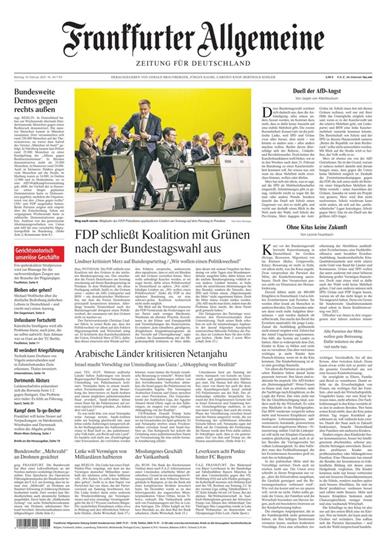 FAZ Frankfurter Allgemeine Mo-Sa Ausgabe 2025007