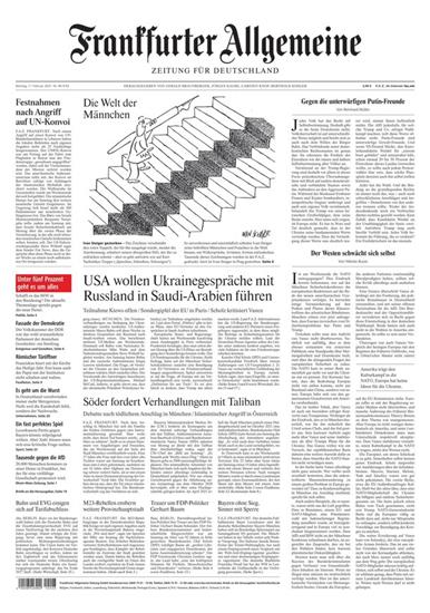 FAZ Frankfurter Allgemeine Mo-Sa Ausgabe 2025008