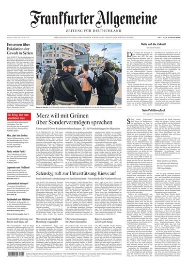 FAZ Frankfurter Allgemeine Mo-Sa Ausgabe 2025011