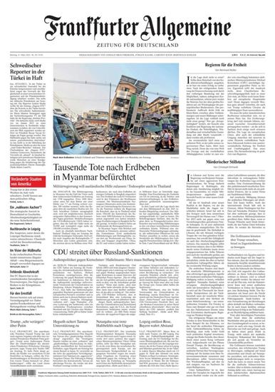 FAZ Frankfurter Allgemeine Mo-Sa Ausgabe 2025014