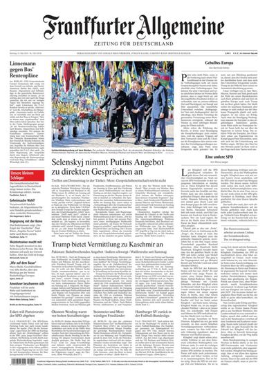 FAZ Frankfurter Allgemeine Mo-Sa Ausgabe 2025020