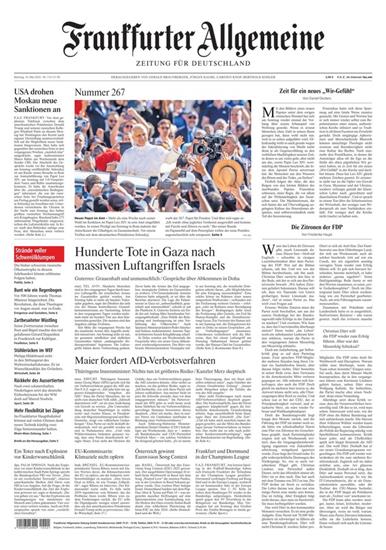 FAZ Frankfurter Allgemeine Mo-Sa Ausgabe 2025021