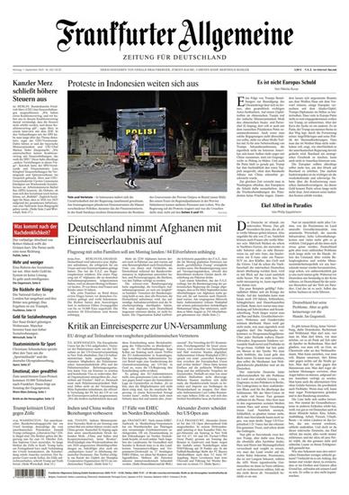 FAZ Frankfurter Allgemeine Mo-Sa Ausgabe 2025036
