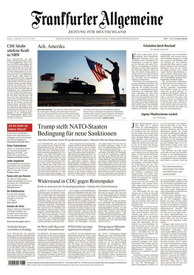 FAZ Frankfurter Allgemeine Ausgabe 2025038