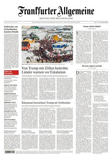 FAZ Frankfurter Allgemeine Mo-Sa Ausgabe 2026004