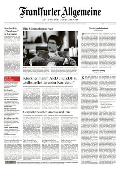 FAZ Frankfurter Allgemeine Mo-Sa Ausgabe 2026006