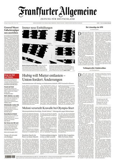 FAZ Frankfurter Allgemeine Mo-Sa Ausgabe 2026007